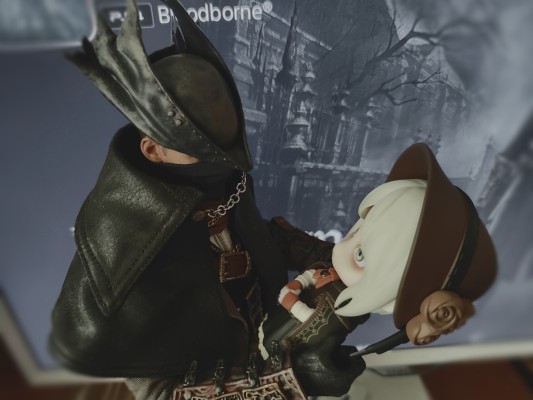 粘土人#1992  血源诅咒 人偶