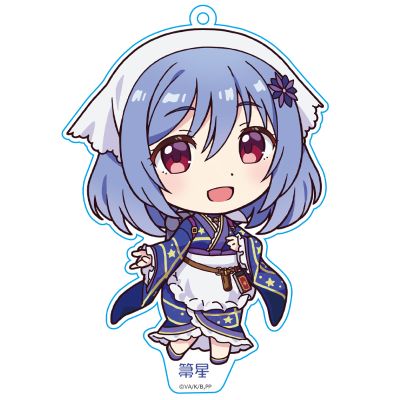 天籁人偶 Q弹收藏！钥匙扣(附带底座) 箒星