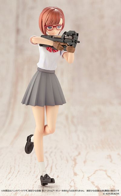 小军械库 LAOP14 创彩少女庭园用 战术手套2 手枪套装（沙色）