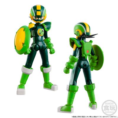 SMP Kit Makes Pose 洛克人EXE 热焰气力形态+绿木护盾形态