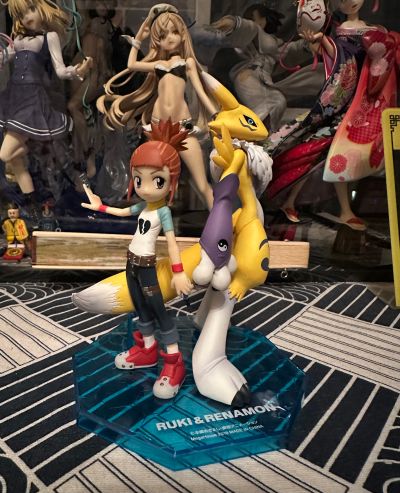 G.E.M. 数码暴龙03驯兽师之王 妖狐兽&牧野留姫