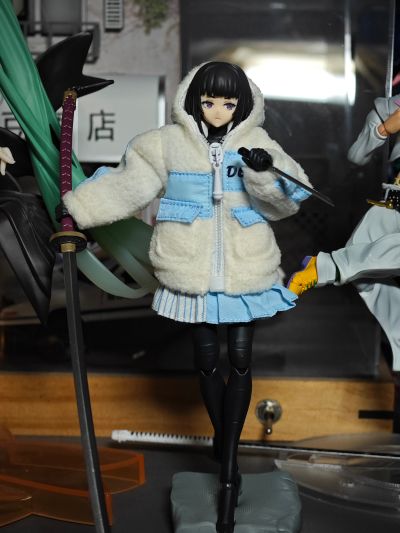 CS004 冬季羊羔绒套装 机娘服装包