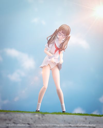 创彩少女庭园 结城圆【桃樱高中·夏装】Black Canvas