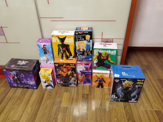 一番赏 超级龙珠英雄-第四任务 B奖 黑衣战士 （超级赛亚人）