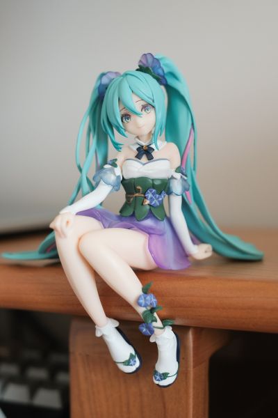 压泡面 初音未来 花仙子 牵牛花