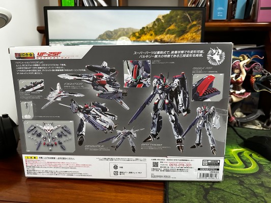 DX超合金 超时空要塞F VF-25F 超级弥赛亚女武神（早乙女有人专用） 重生版