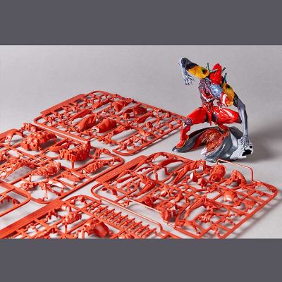 ARTPLA 新世纪福音战士2号机 兽化第2形态 凶兽模式-地下都市血战-