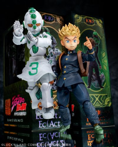 超像可动 JOJO的奇妙冒险 第四部 不灭钻石 广濑康一 与 Ec(Act1)