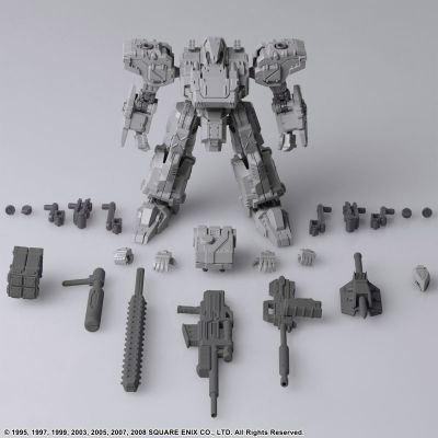 Structure Arts 前线任务系列 1/72比例模型套件系列2 Frost 浅灰色 4件套