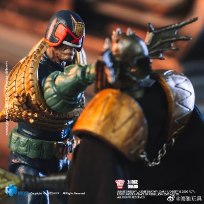 极致迷你系列 特警判官 凝视德雷德的拳头 超可动人偶套装