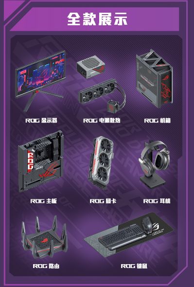 ROG MINI玩家桶 微缩模型