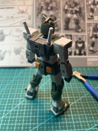 HGGTO 机动战士高达 THE ORIGIN MSD FA-78-1全装备高达