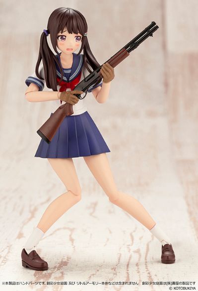 小军械库 LAOP14 创彩少女庭园用 战术手套2 手枪套装（沙色）