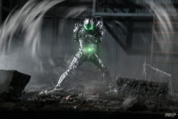 巨型软胶人偶 1/6 假面骑士暗日（BLACK SUN） 假面骑士影月