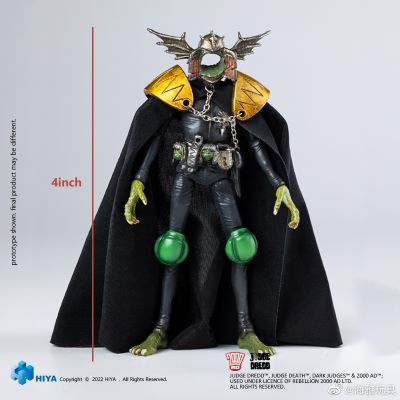 极致迷你系列 特警判官 凝视德雷德的拳头 超可动人偶套装