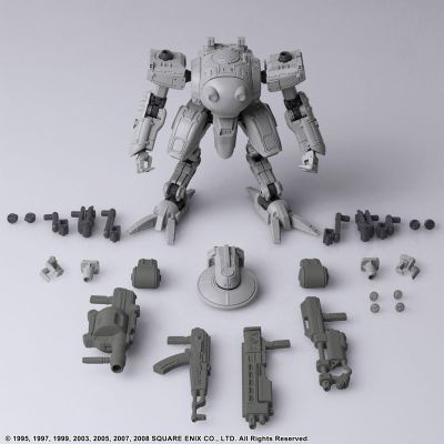 Structure Arts 前线任务系列 1/72比例模型套件系列2 Tiran 浅灰色 4件套