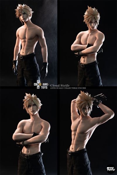 PLAY ARTS改 最终幻想7 重制版 克劳德·斯特莱夫 - 礼服 -