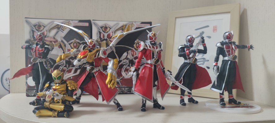 S.H.Figuarts(真骨雕制法)  假面骑士巫骑 火焰魔龙 / 万象魔龙