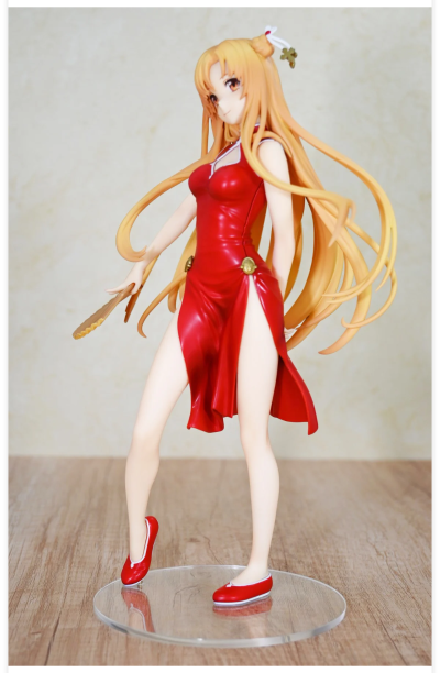 刀剑神域 亚丝娜 旗袍