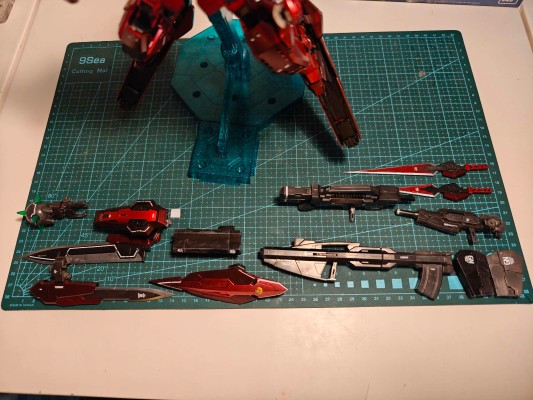 MG 1/100  正义女神高达F型 (全武装)