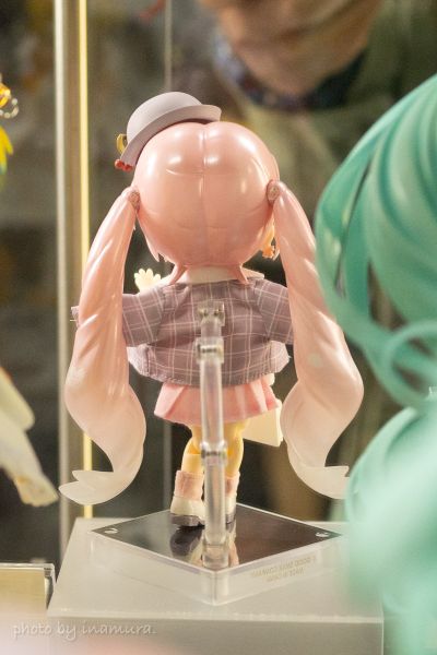 粘土娃 初音未来 樱花未来 赏花装扮