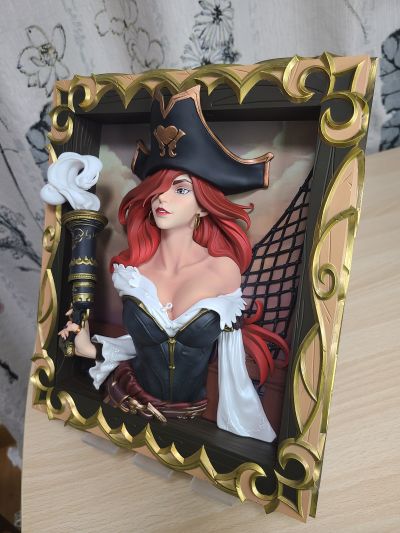 英雄联盟 赏金猎人 厄运小姐 立体相框