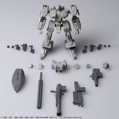 Structure Arts 前线任务系列 1/72比例模型套件系列3 VYZOV 浅灰色 4件套