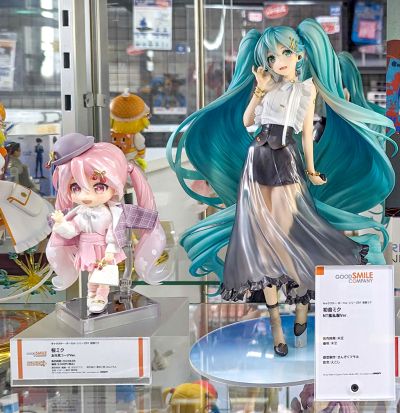 粘土娃 初音未来 樱花未来 赏花装扮