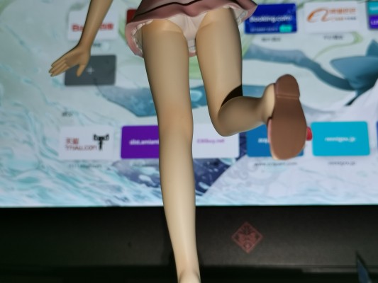 机动战舰抚子号 星野琉璃 买面包归途中 粉色连衣裙