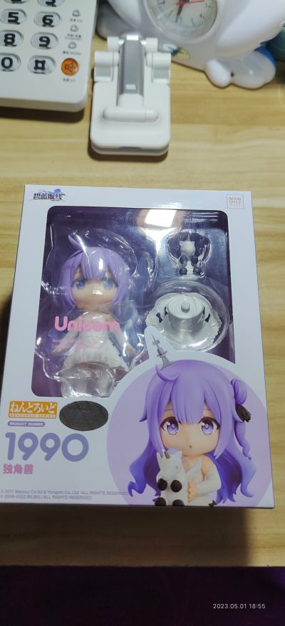 粘土人#1990 碧蓝航线 独角兽