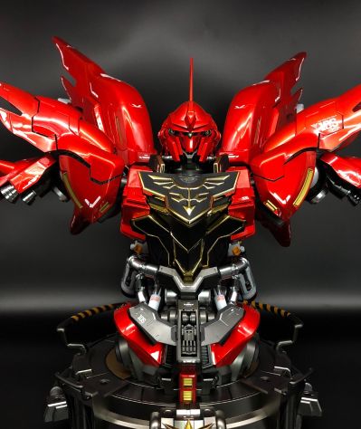 MG 1/100 机动战士高达UC  MSN-06S 新安州 Ver.ka. Titanium Finish