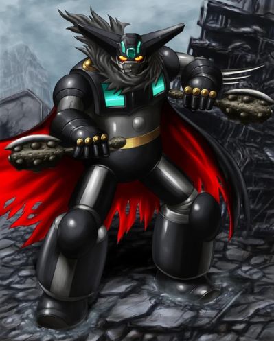 REVOLTECH No.035 盖塔 OVA版 黑盖塔 海外流通版