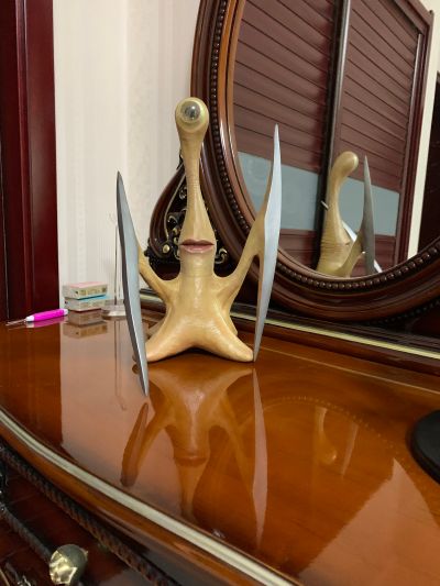 寄生兽 米奇 软胶手办