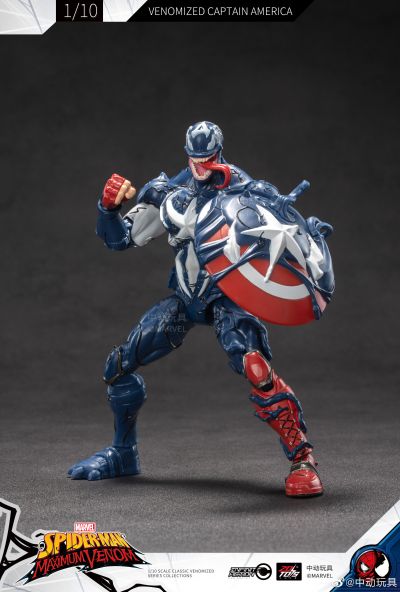 漫威 毒液版美国队长