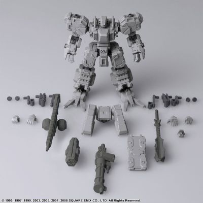 Structure Arts 前线任务系列 1/72比例模型套件系列2 Walrus 浅灰色 4件套