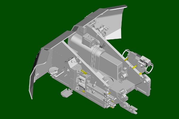 编号:09586 1/35 装甲车辆系列 E-100防空坦克(搭载“莱茵女儿”I火箭)