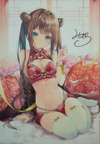 白毛萝莉魅魔 克萝伊酱 复制原画