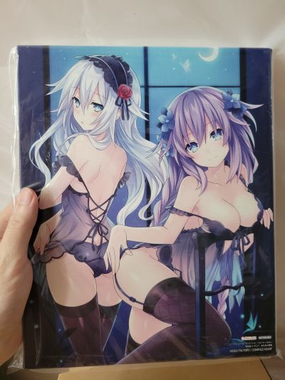 超次元游戏海王星 紫色之心 吊带裙睡衣