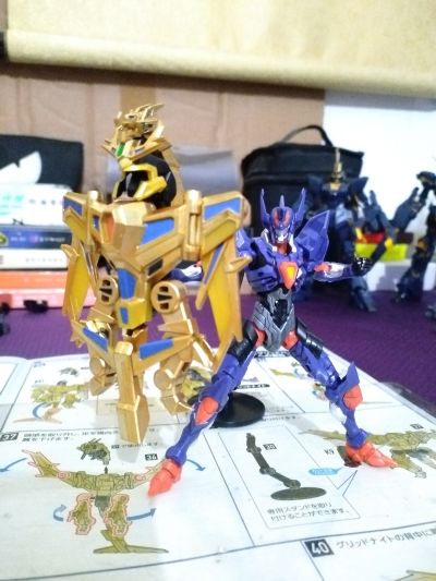 MODEROID  SSSS.电光机王 古立特骑士 与 煌翼炎龙