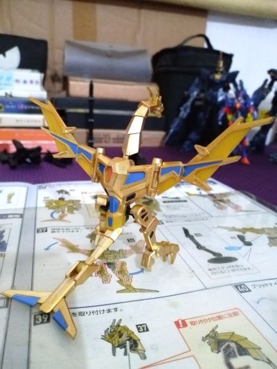 MODEROID  SSSS.电光机王 古立特骑士 与 煌翼炎龙