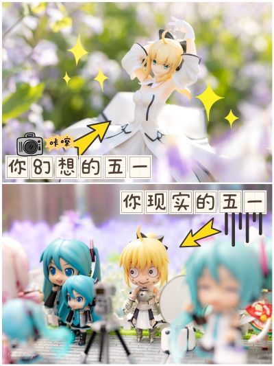 粘土人#1177 阿尔托莉雅·潘德拉贡 (Lily) 赛车女郎