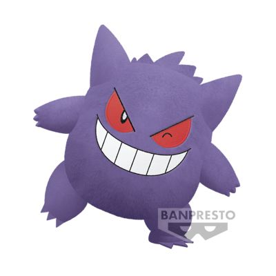 宝可梦 大毛绒玩偶 耿鬼 ·月亮伊布·诅咒娃娃·扒手猫