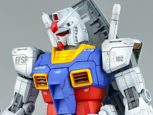 MG 机动战士高达：一年战争 高达 动画配色