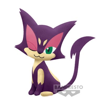 宝可梦 大毛绒玩偶 耿鬼 ·月亮伊布·诅咒娃娃·扒手猫