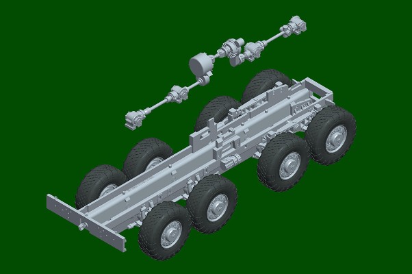 编号：07195 1/72 装甲车辆系列 MAZ-537G 后期型（带MAZ/ChMZAP-5247G型半挂车）