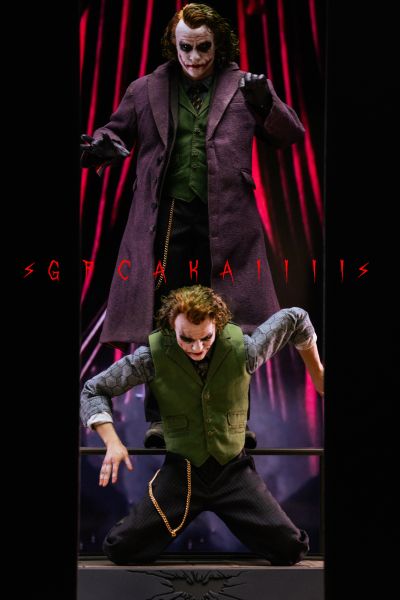 DC系列 黑暗骑士 希斯莱杰小丑 全身像