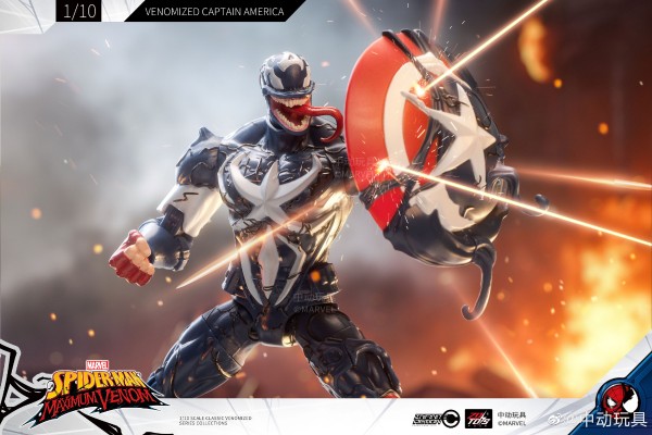 漫威 毒液版美国队长