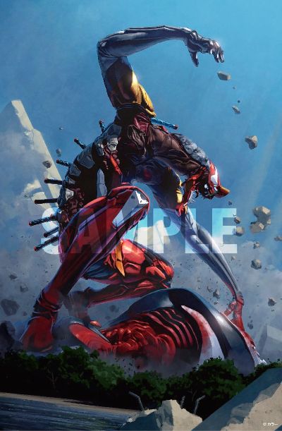 ARTPLA 新世纪福音战士2号机 兽化第2形态 凶兽模式-地下都市血战-