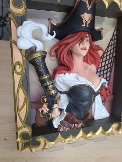 英雄联盟 赏金猎人 厄运小姐 立体相框