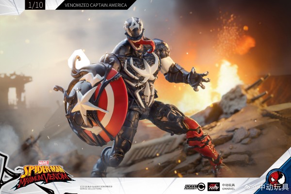 漫威 毒液版美国队长